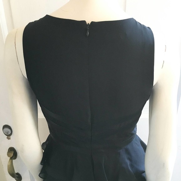 NEW KAY UNGER NY 100% Silk Cocktail MidiDress SZ 6 - Picture 9 of 12